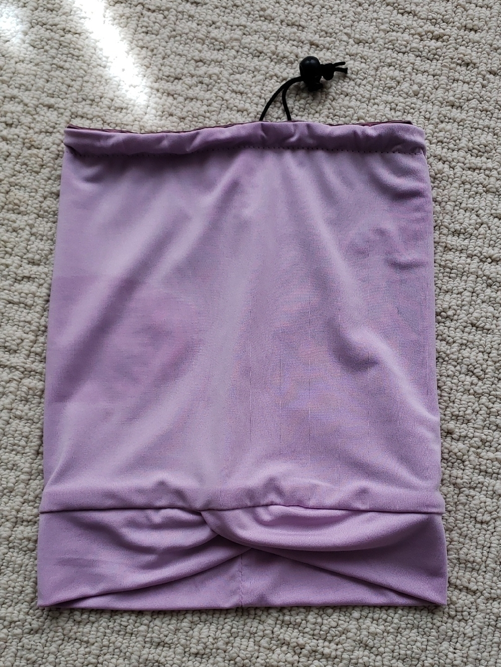Adjustable Silk Hair Bonnet - Lilac